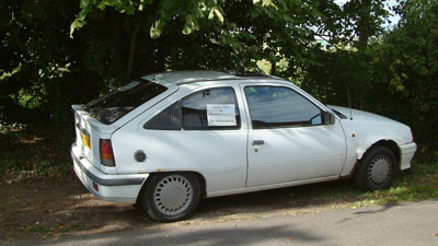 A dodgy car