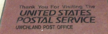 Uwcland post office rug Uwcland post office rug
